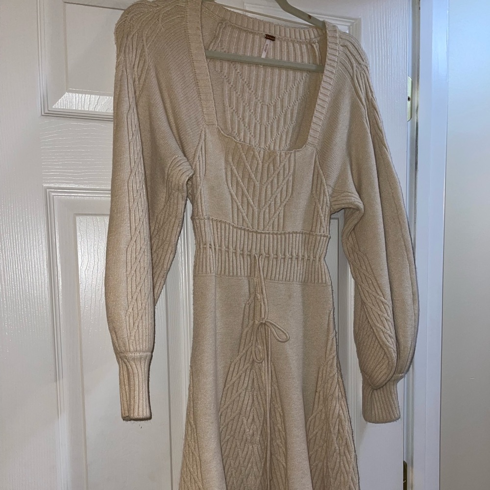 Free People Emmaline Mini Sweater Dress